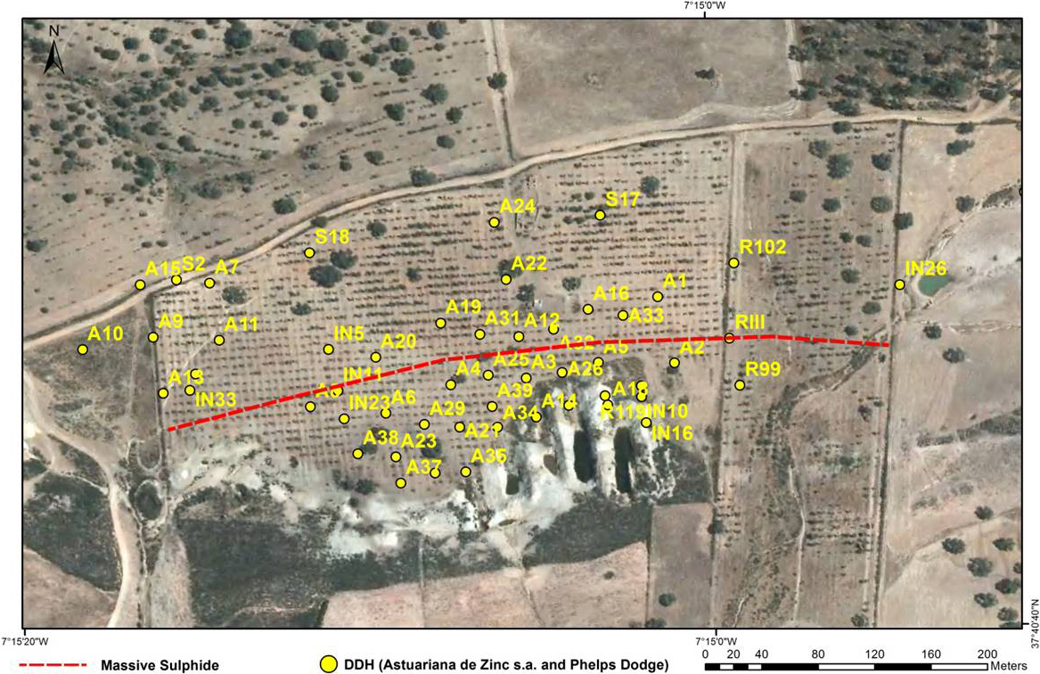 La Infanta Drilling Locations La Infanta Drilling Locations