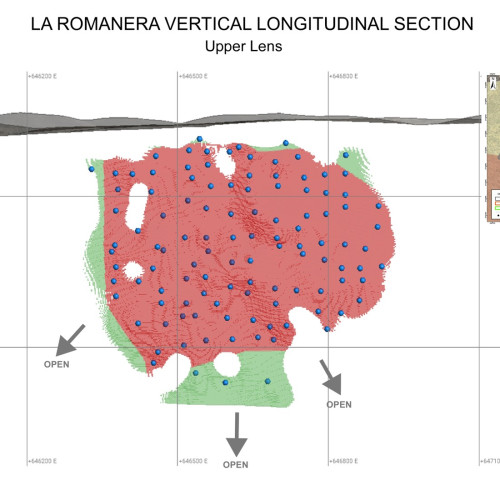 Long Section Upper Lens La Romanera