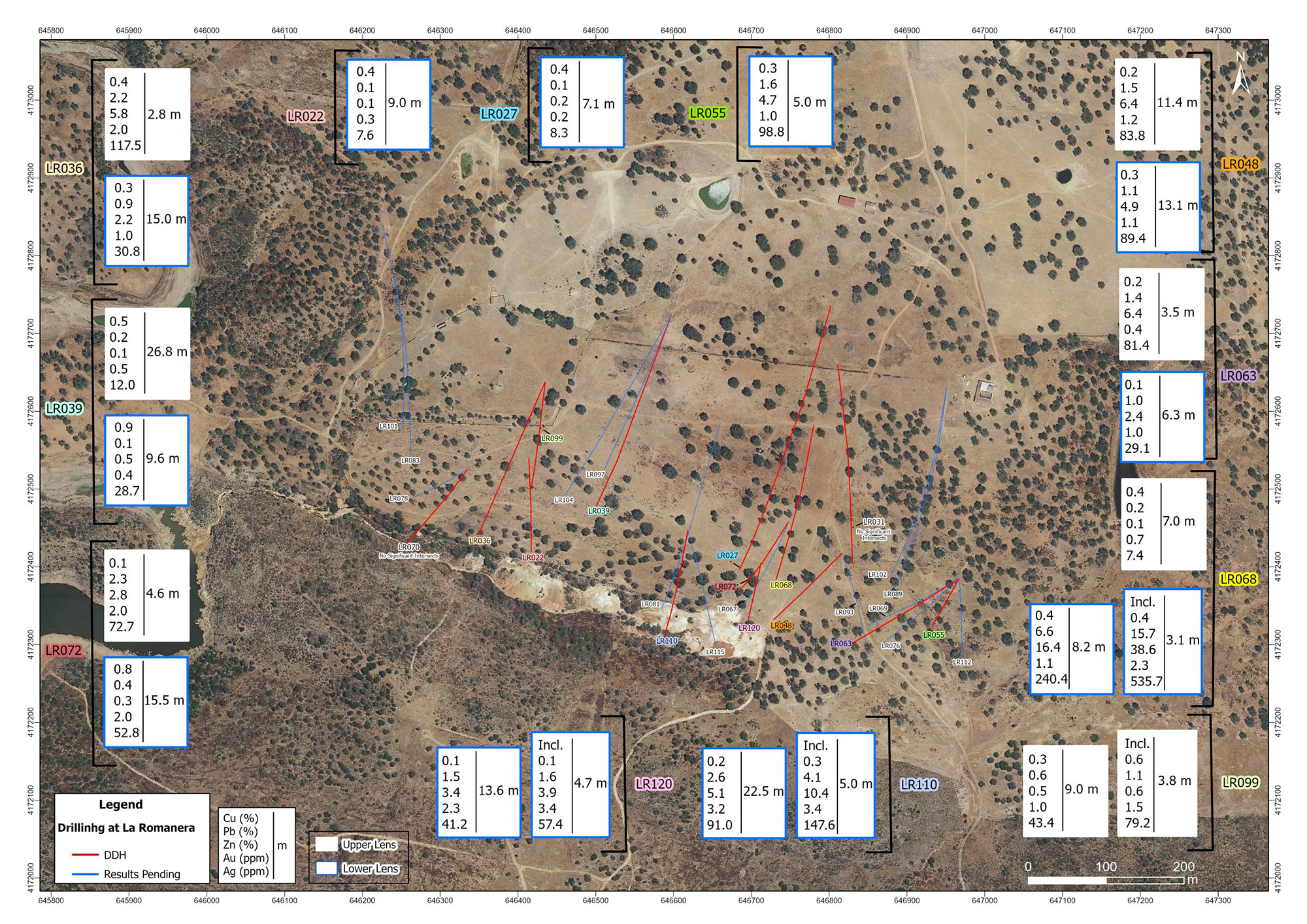 IGT borehole EM geophysical equipment operating at La Romanera deposit